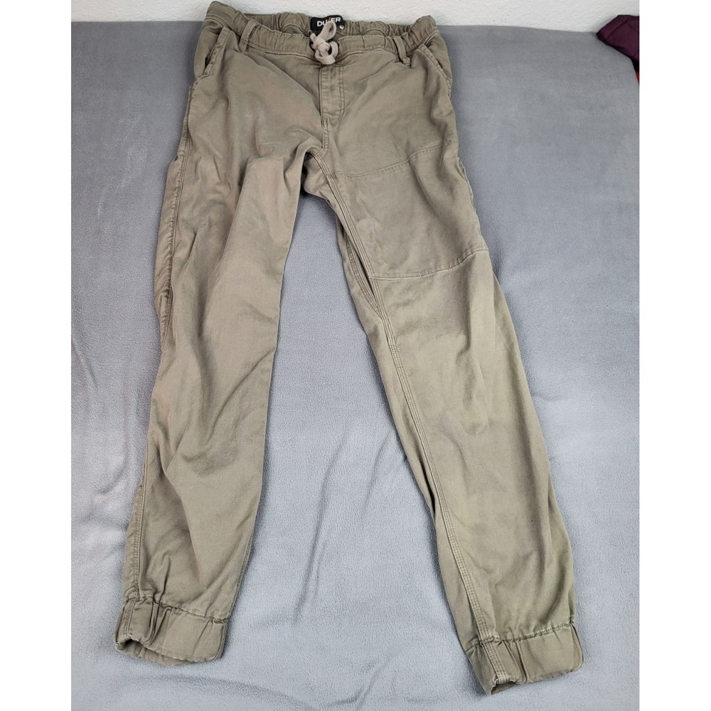 DU/ER Jogger Pants Mens 33 29 Brown Lightweight Drawstring Outdoor Gorpcore‎